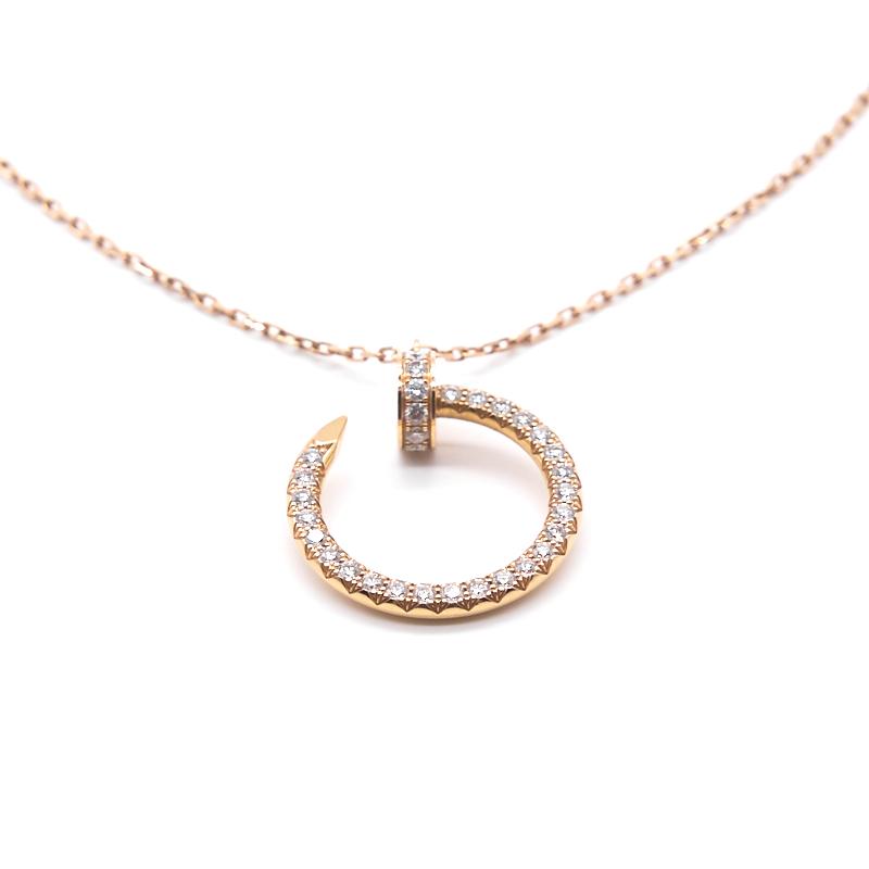 Cartier hot sale nail necklace