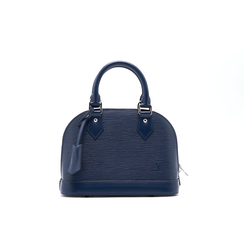 Louis Vuitton Vintage - Epi Alma PM Bag - Blue - Leather and Epi