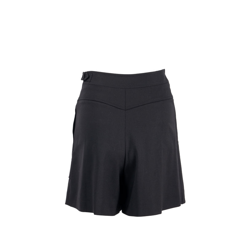 Hermes Size 32 Shorts Virgin Wool Black