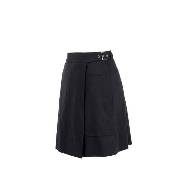 Hermes Size 32 Shorts Virgin Wool Black