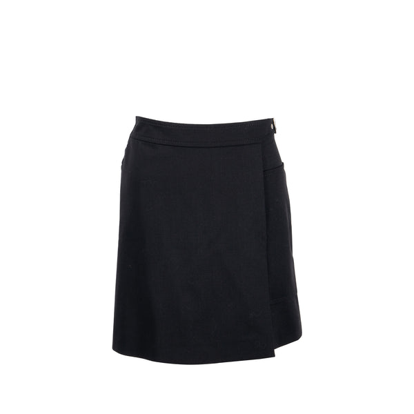 Hermes Size 32 Shorts Virgin Wool Black