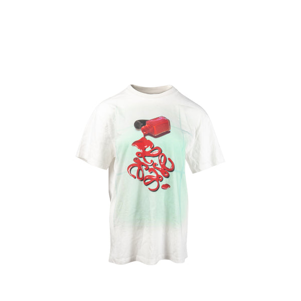 Loewe Size S Nail Polish T-shirt Cotton White/Multicolour