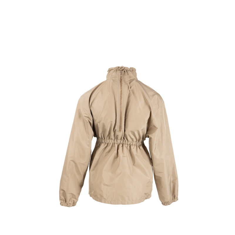 Miumiu Size Size 36 Waist Jacket Technical Fabric Brown/Beige