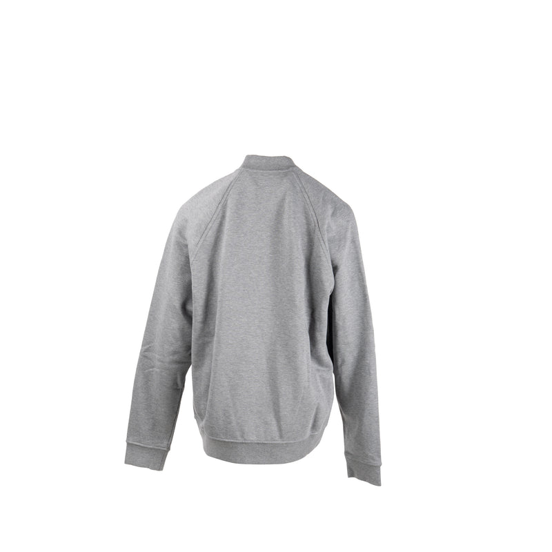 Hermes Size Large Blouson teddy patch Clou de Selle Cotton Grey