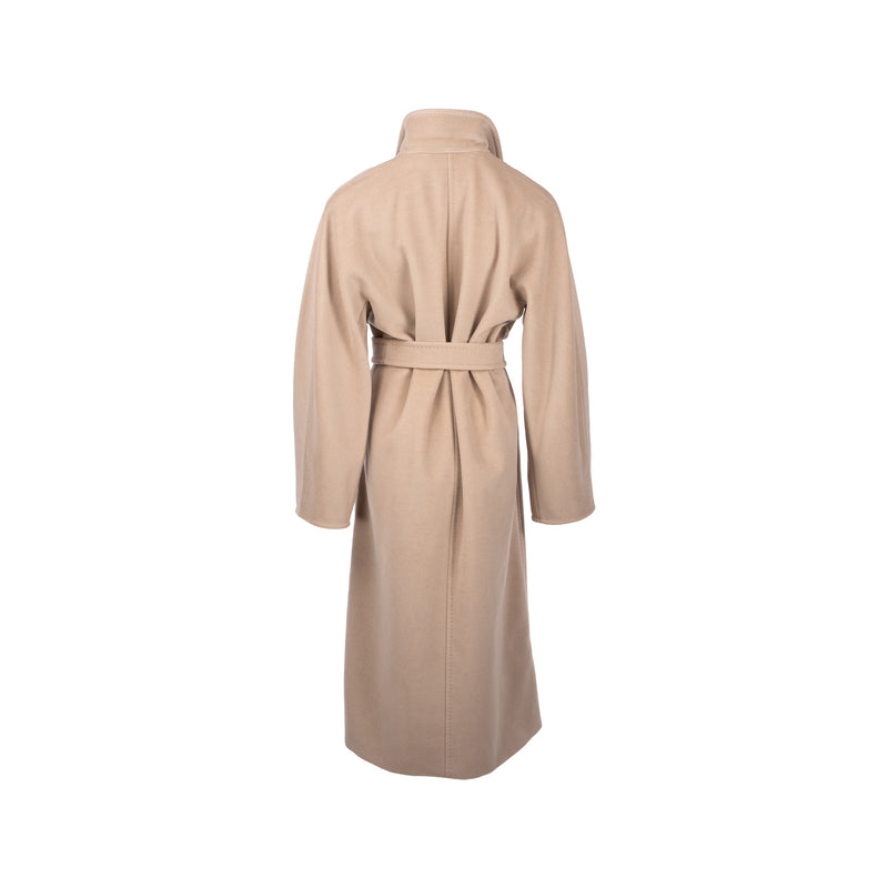 Max Mara Size IT44 Madame 101801 Icon Coat Virgin Wool/Cashmere Beige
