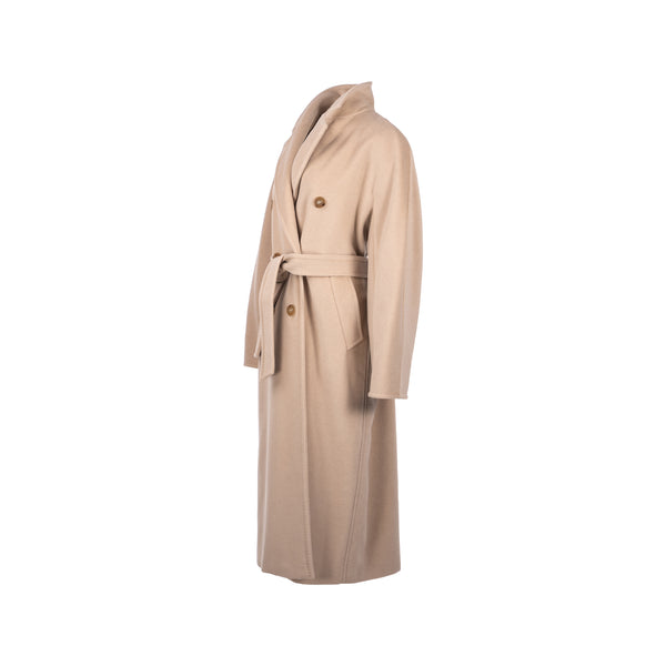 Max Mara Size IT44 Madame 101801 Icon Coat Virgin Wool/Cashmere Beige