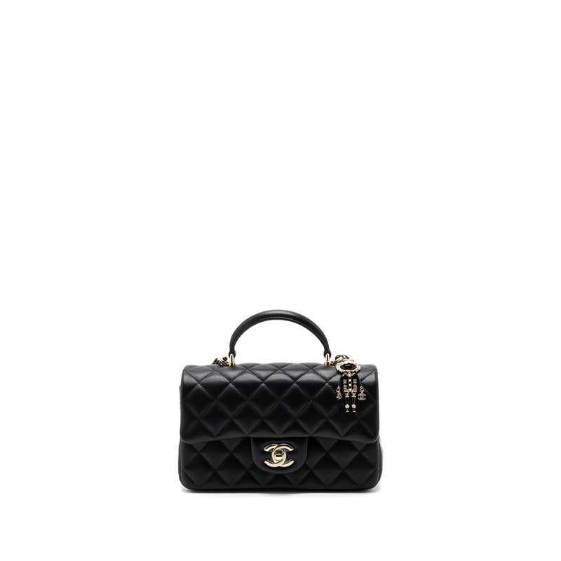 chanel mini with top handle