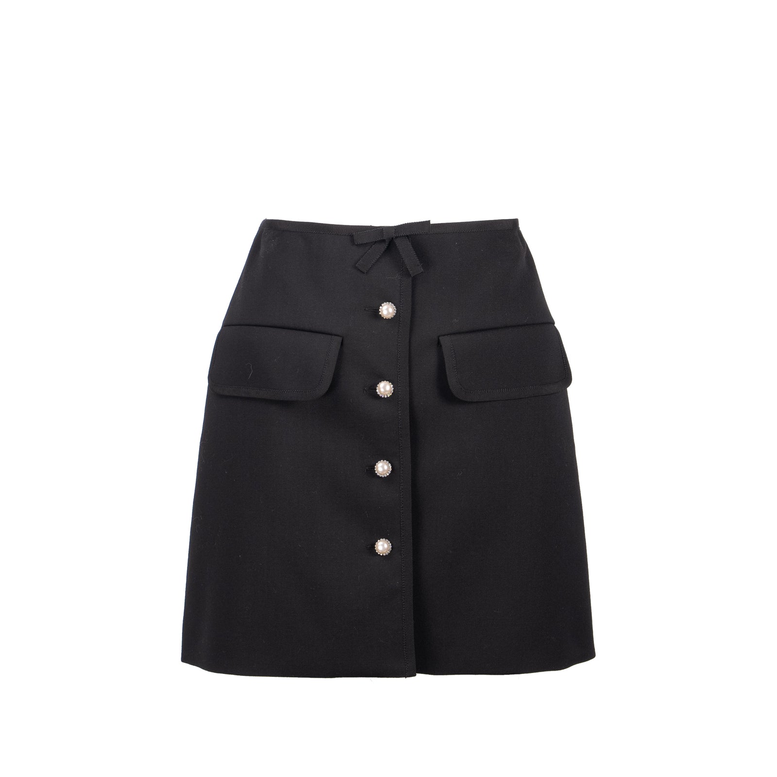 【送料&関税込】Miu Miu Black Boucle Mini Skirt Boucle Short Skirt – Another Tomorrow