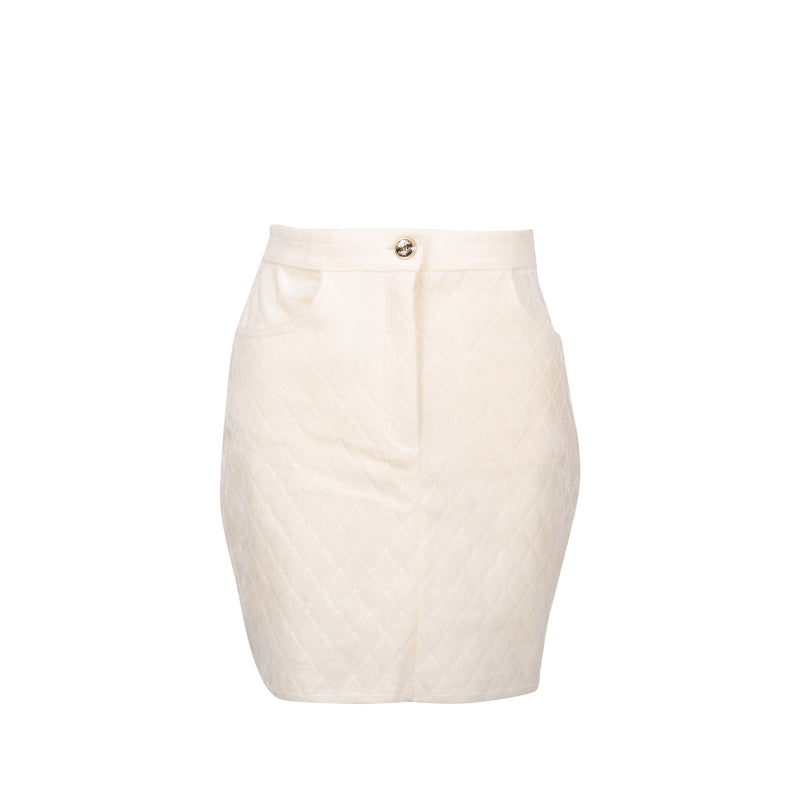 Chanel Size 34 20K Skirt Polyamide/Viscose White