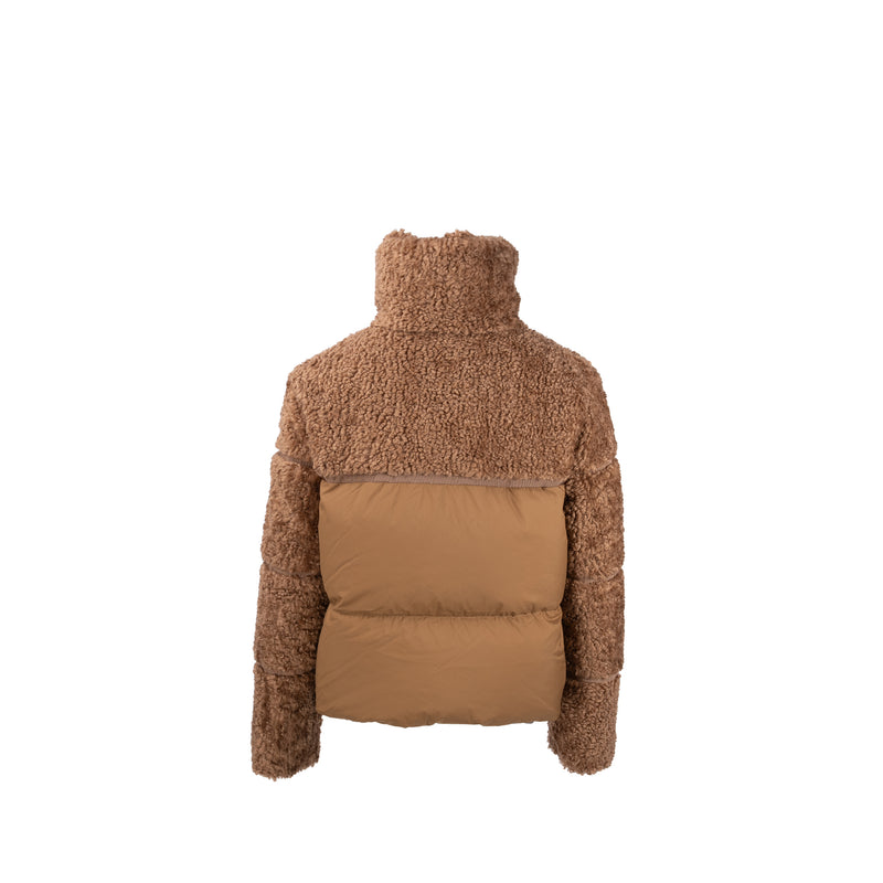 Moncler size 0 Tan Segura Down Jacket goose down / goose feather Tan