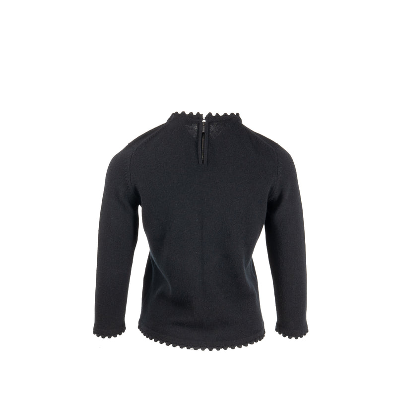 Chanel size 36 cashmere pullover black
