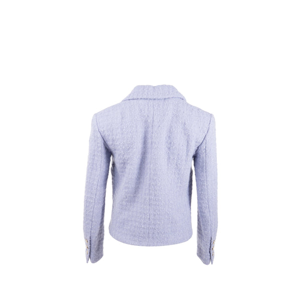 Chanel Size 34 21K Jacket Wool/Polyamide Lilac