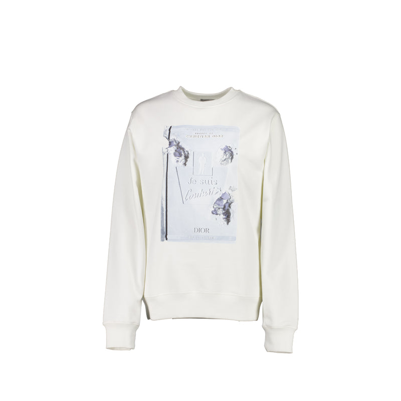 Dior Size XS Daniel Arsham Sweatshirt White