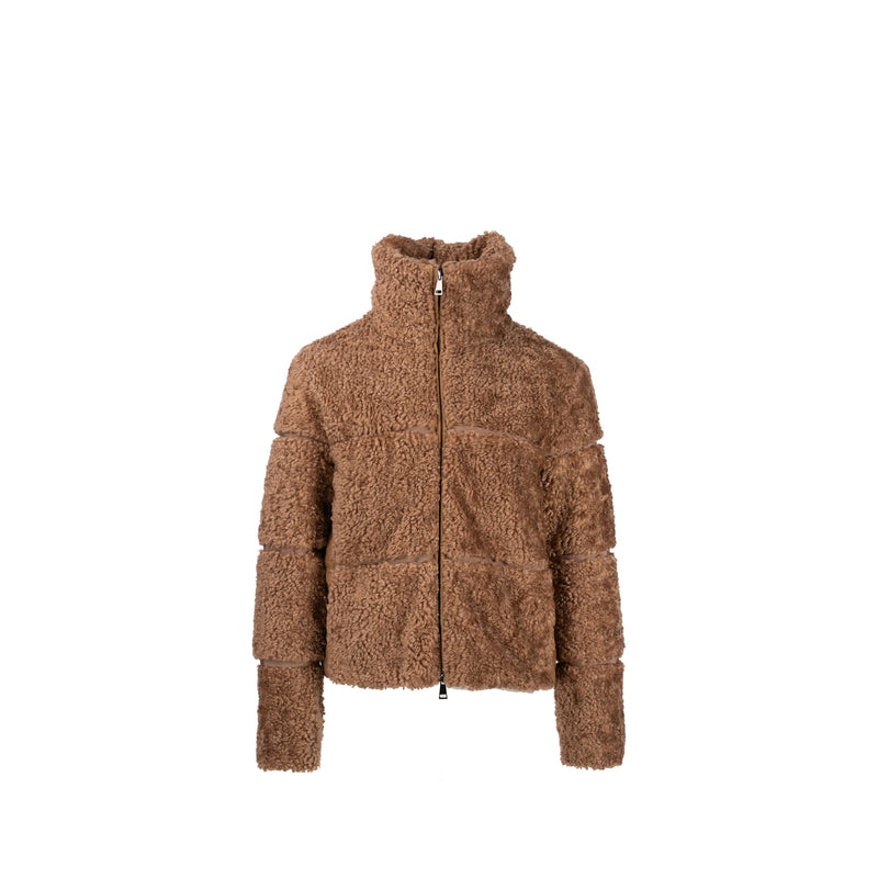 Moncler size 0 Tan Segura Down Jacket goose down / goose feather Tan