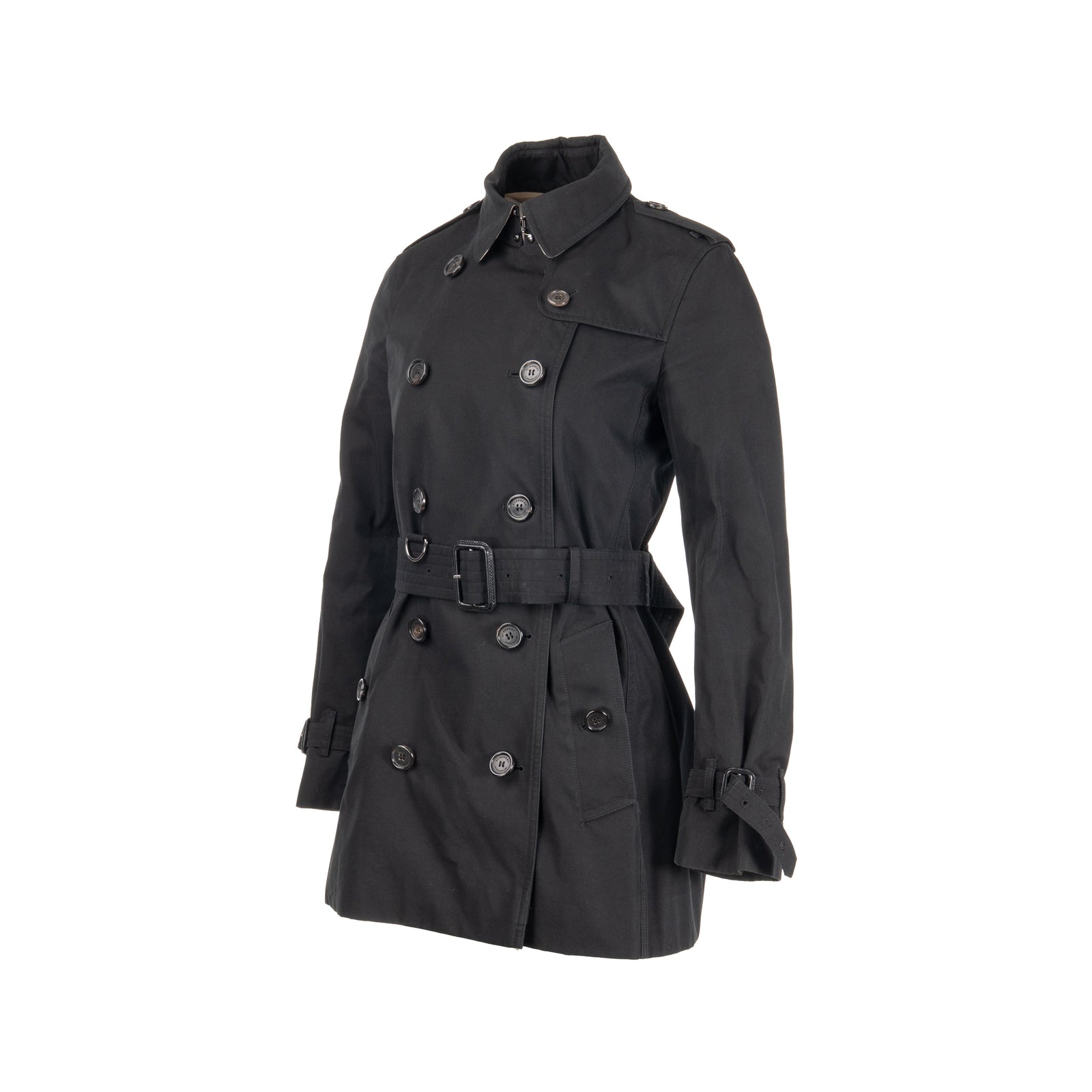 burberrys trench coat England製 別注品 Burberry size UK8 Kensington trench coat black
