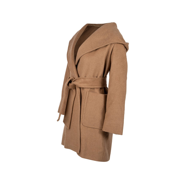 Max Mara Size 34 Rialto Robe Coat Camelwool Camel