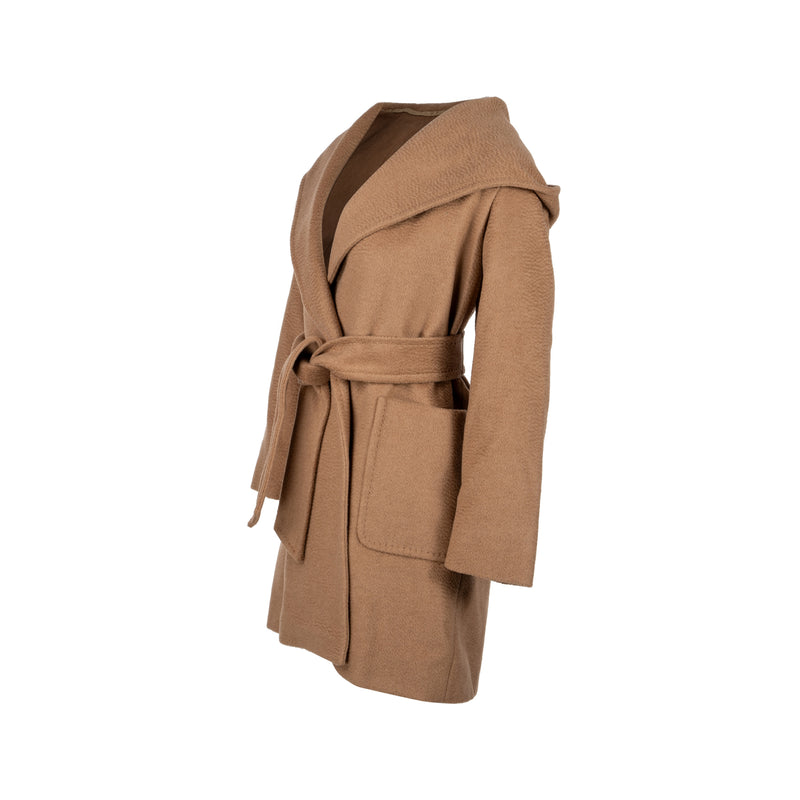 Max Mara Size 34 Rialto Robe Coat Camelwool Camel