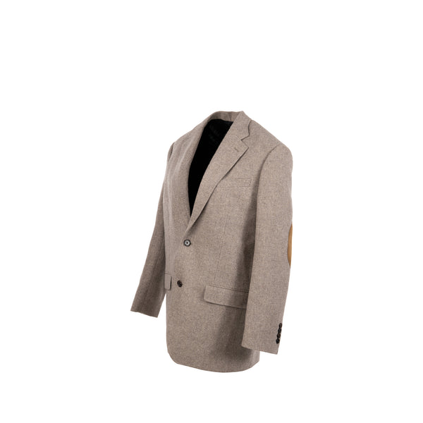 Celine Size 34 Tomboy Jacket Wool Grey/Beige