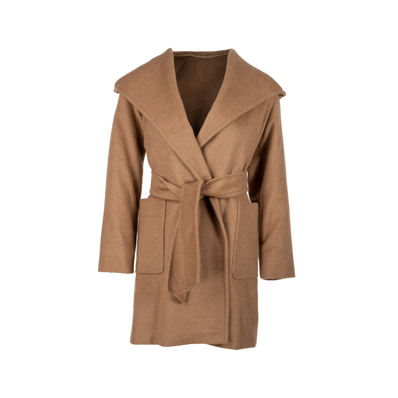 Max Mara Size 34 Rialto Robe Coat Camelwool Camel