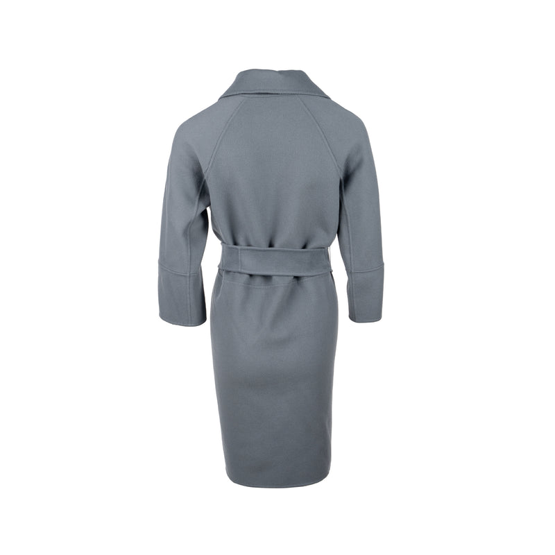 ‘S Max Mara Size 32 Arona Coat Virgin Wool Grey