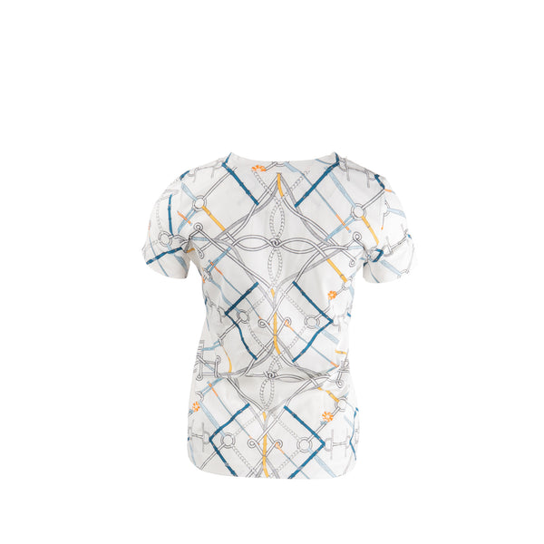 Hermes size 34 parcours sans f t shirt blanc