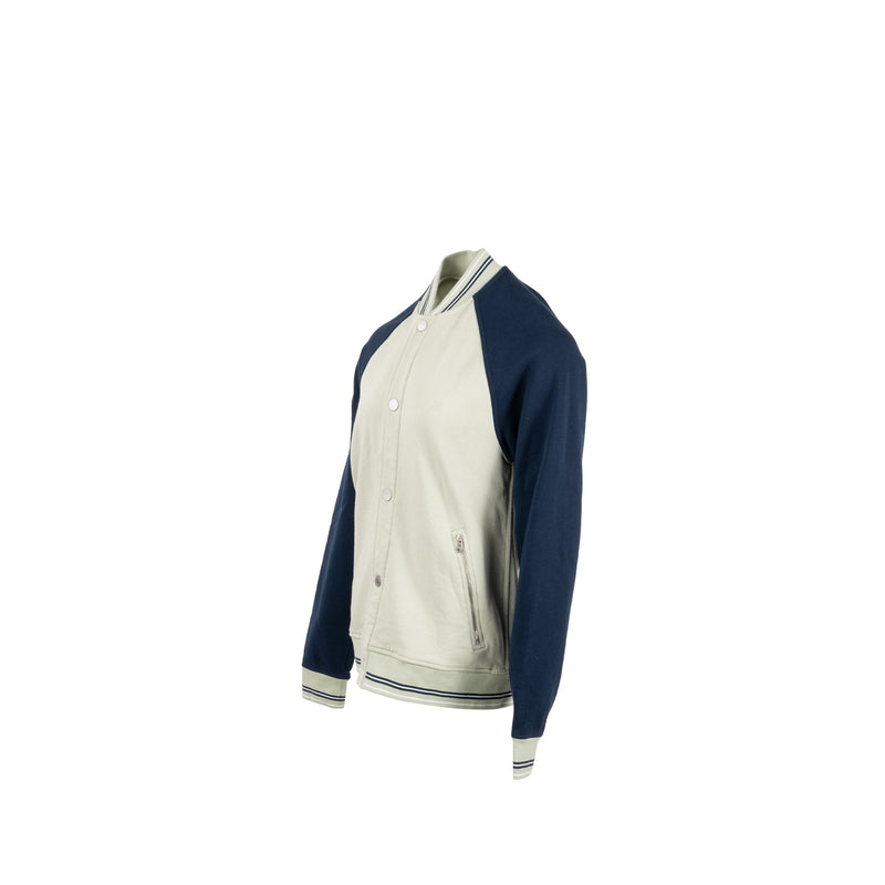 Hermes Size M H Jacket Cotton Green/Blue