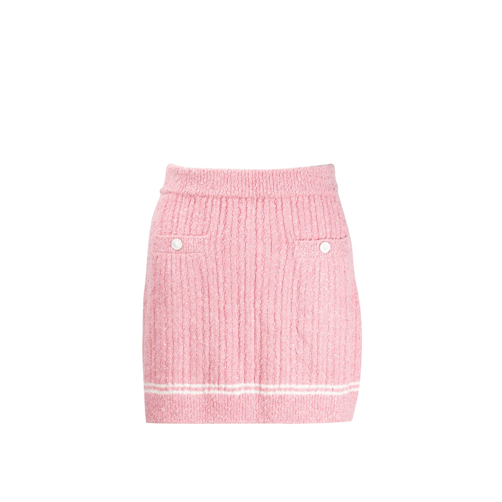 G*n様 CHANEL BOUTIQUE ピンクツイードタイトスカート 38 39_4235b1fc-c834-4017-9f48-