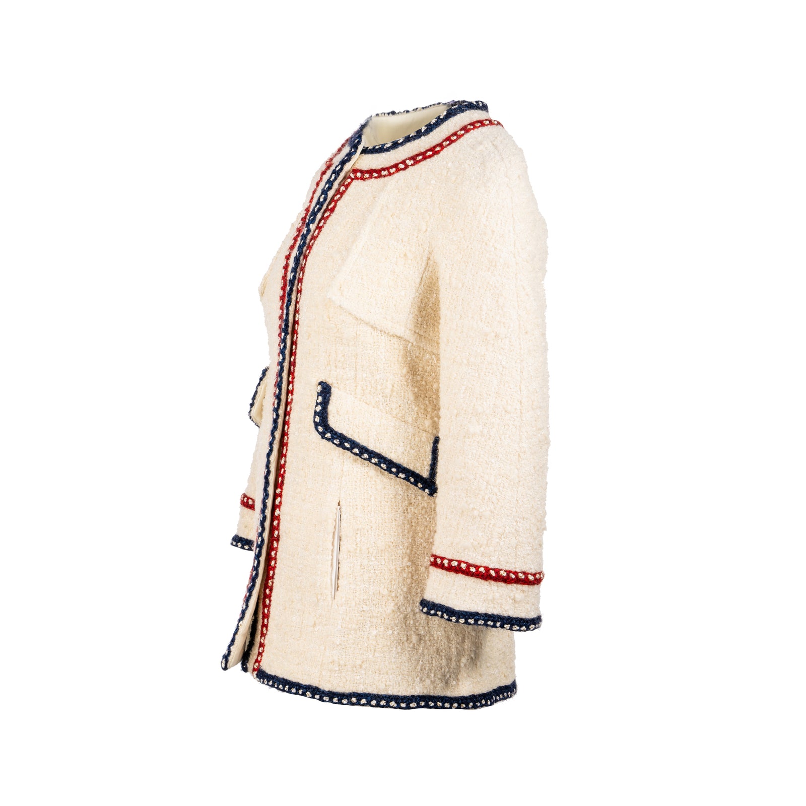 CHANEL ヘリンボーンジャケット 36 シャネル CHANEL ジャケット＆スカートセットアップ サイズ36