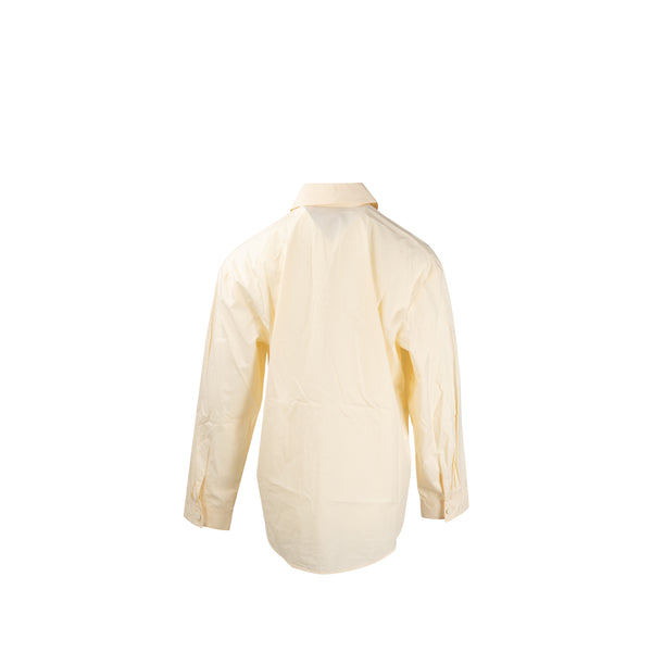 Gucci Size 46 Bow Shirt Cotton White/Multicolour