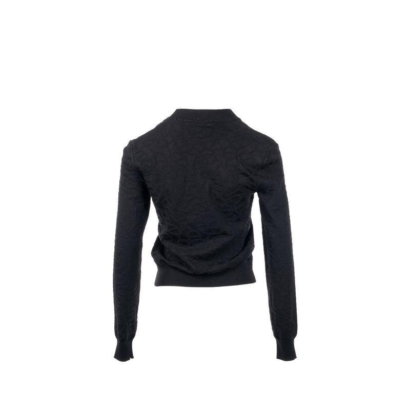 Hermes Size 34 Cardigan Maille Naoussa Texture Silk/Cotton SHW