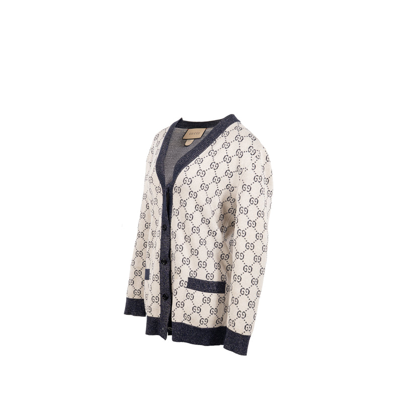 Gucci Size XS Cardigan Cotton Multicoloured