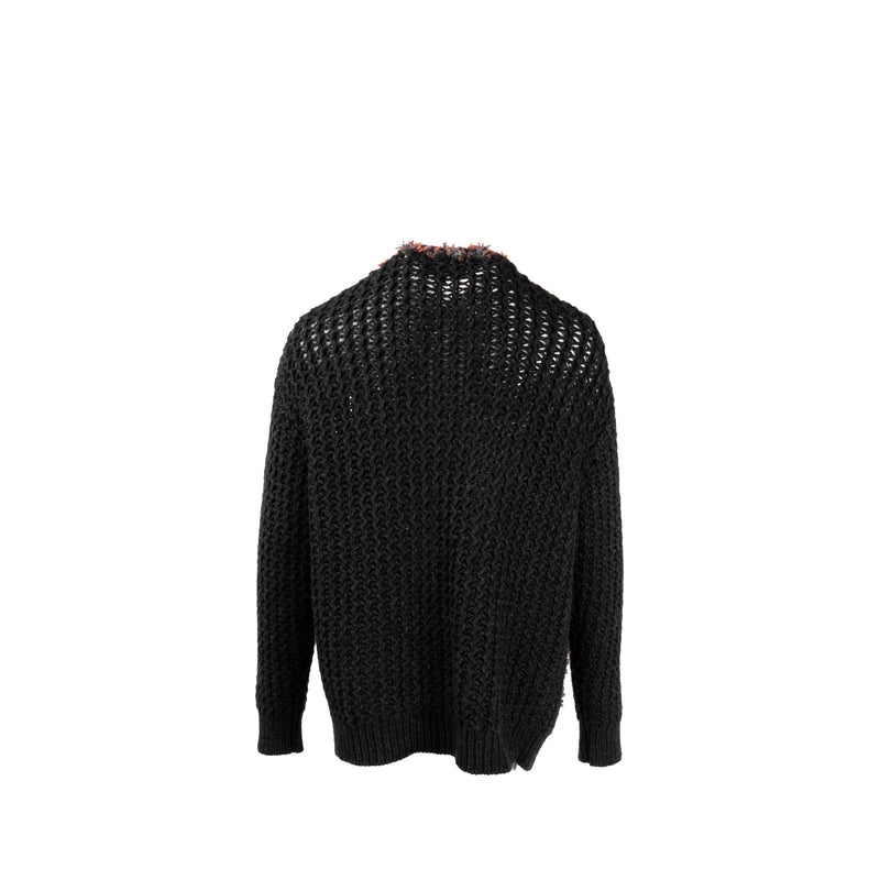 Chanel Size 34/36 cardigan cashmere grey/ multicolor