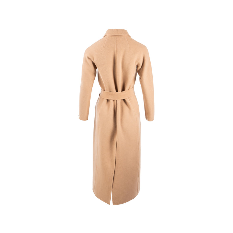 ‘S MaxMara size IT36 long coat light camel wool / angora