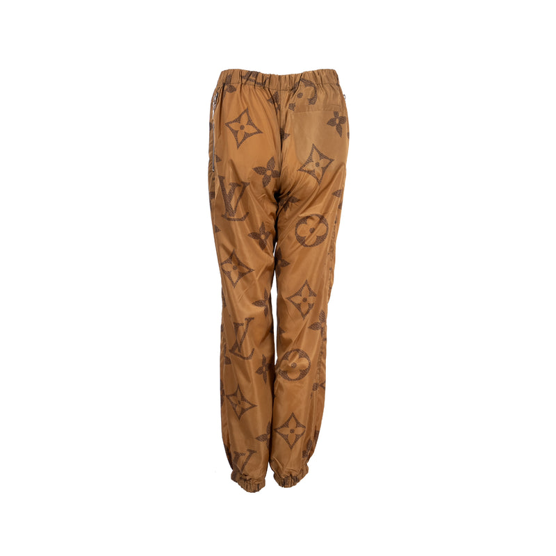 Louis Vuitton 34 Giant Monogram Pants Polyamide Brown