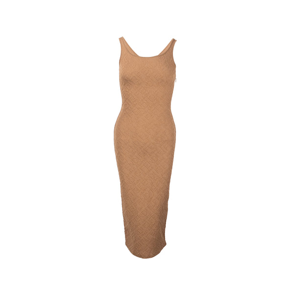 Fendi X Skims size 38 dress Viscose light brown