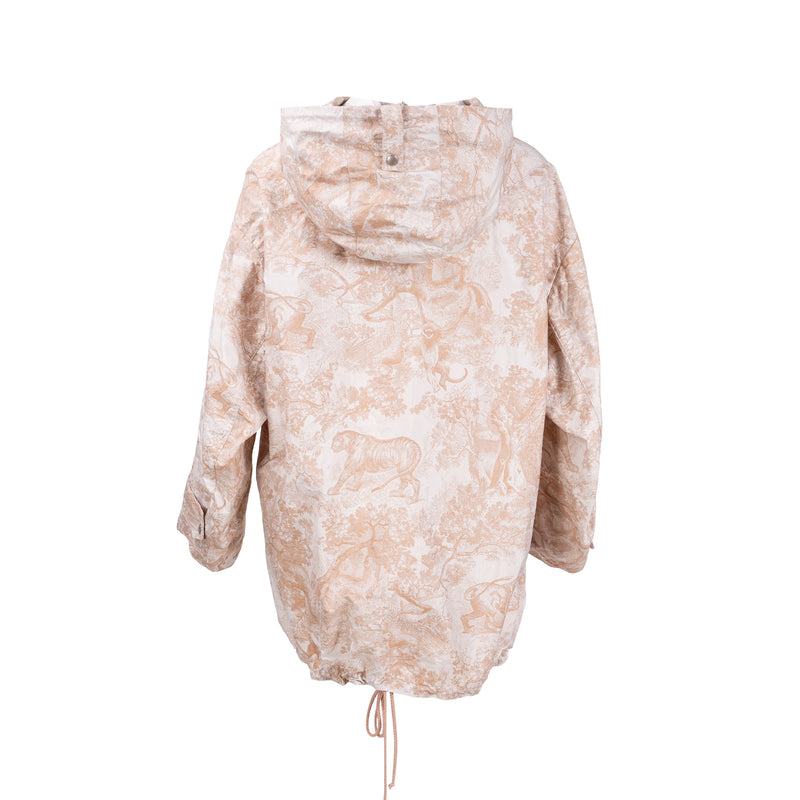 Dior Size XS Toile De Jouy Anoroak Jacket Beige
