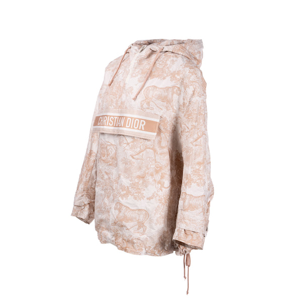 Dior Size XS Toile De Jouy Anoroak Jacket Beige