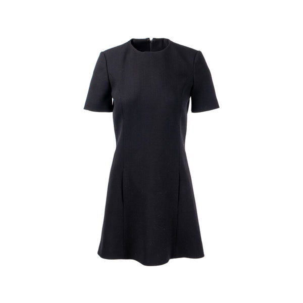 Saint Laurent Size 38 Dress Wool/Silk Black