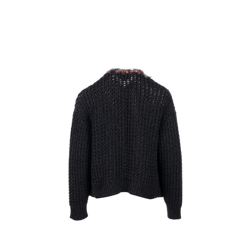 Chanel Size 40 Cardigan cashmere Grey/ Multicolour