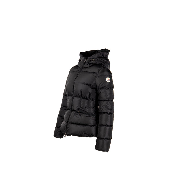 Moncler Size 0 Avoce Short Down Jacket Black