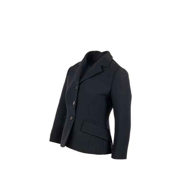 Dior Size 36 classic jacket wool/silk black