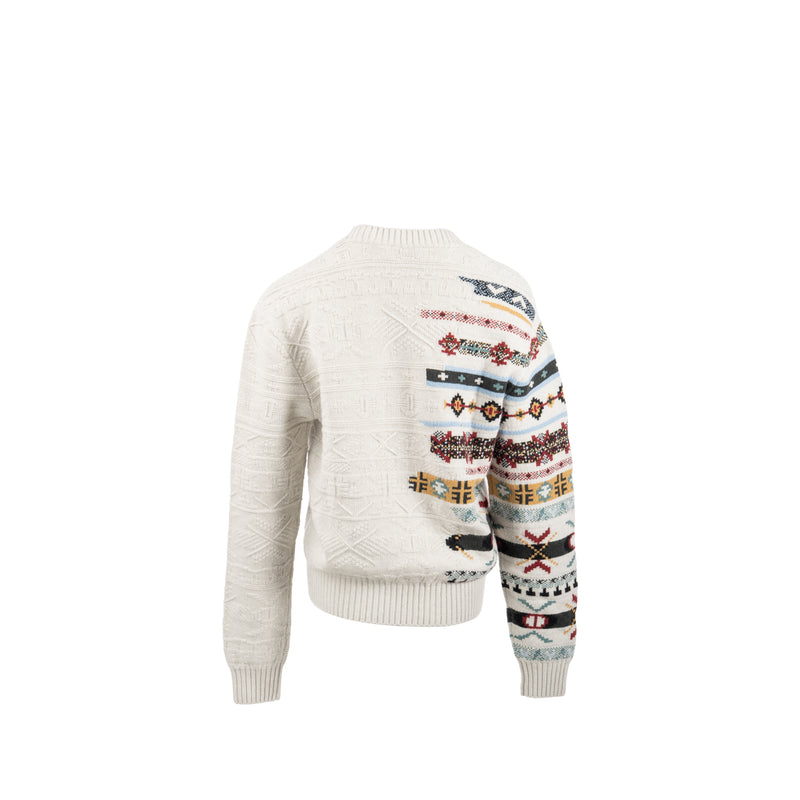 Hermes Size XS Pullover Sweater Cashmere/Wool Multicoloured