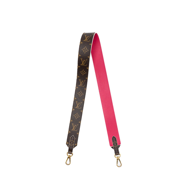 Louis Vuitton Shoulder Strap Monogram Canvas Pink GHW