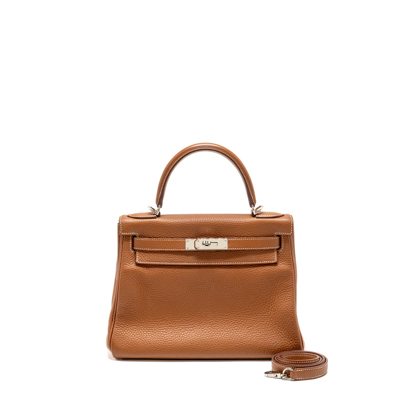 Hermes Kelly 28 Clemence Gold SHW Stamp X