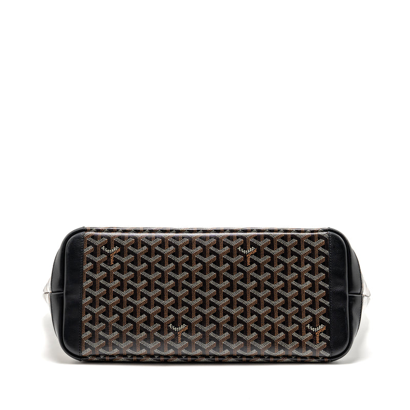 Goyard Artois Bag PM Goyardine Canvas/Chevroches Calfskin Black SHW