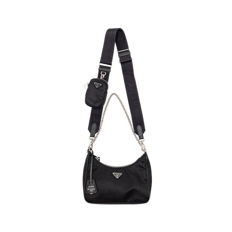 Prada Reedition 2005 Re-nylon Black SHW