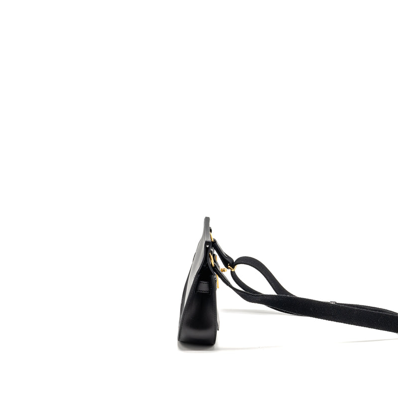 Hermes Mini Jypsiere Evergrain Black GHW Stamp B