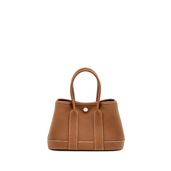 Hermes Garden Party 23 Negonda Gold SHW Stamp K