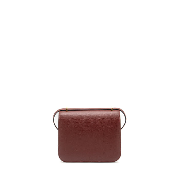 Hermes Constance Mini Epsom Rough H GHW Stamp W