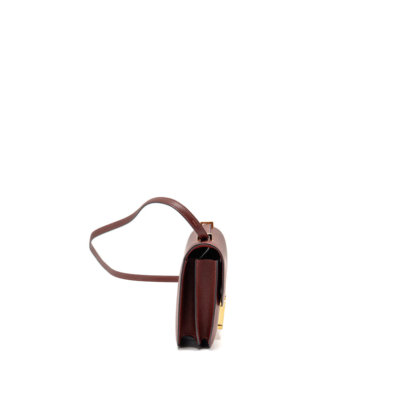 Hermes Constance Mini Epsom Rough H GHW Stamp W